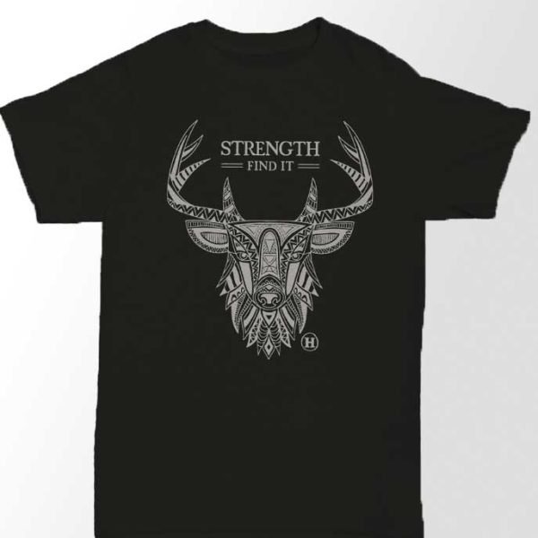hempy-s-men-s-short-sleeve-top-hemp-blend-totem-t-shirt-deer-strength-38804024393948